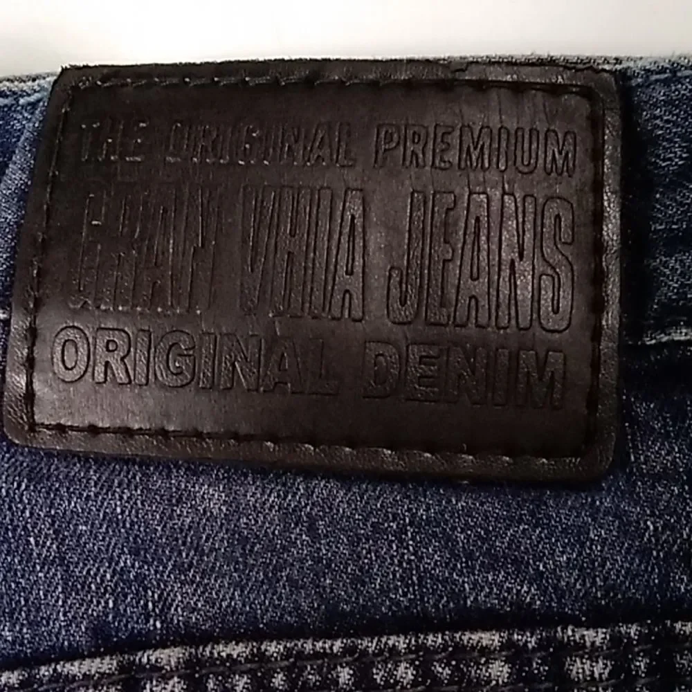 Vintage The Original Premium Gran GV Vhia Jeans Original 100% Cotton Jeans Sz 34